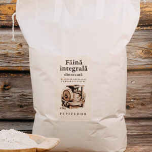 Făina integrală de SECARĂ măcinată la moara cu pietre 5 kg